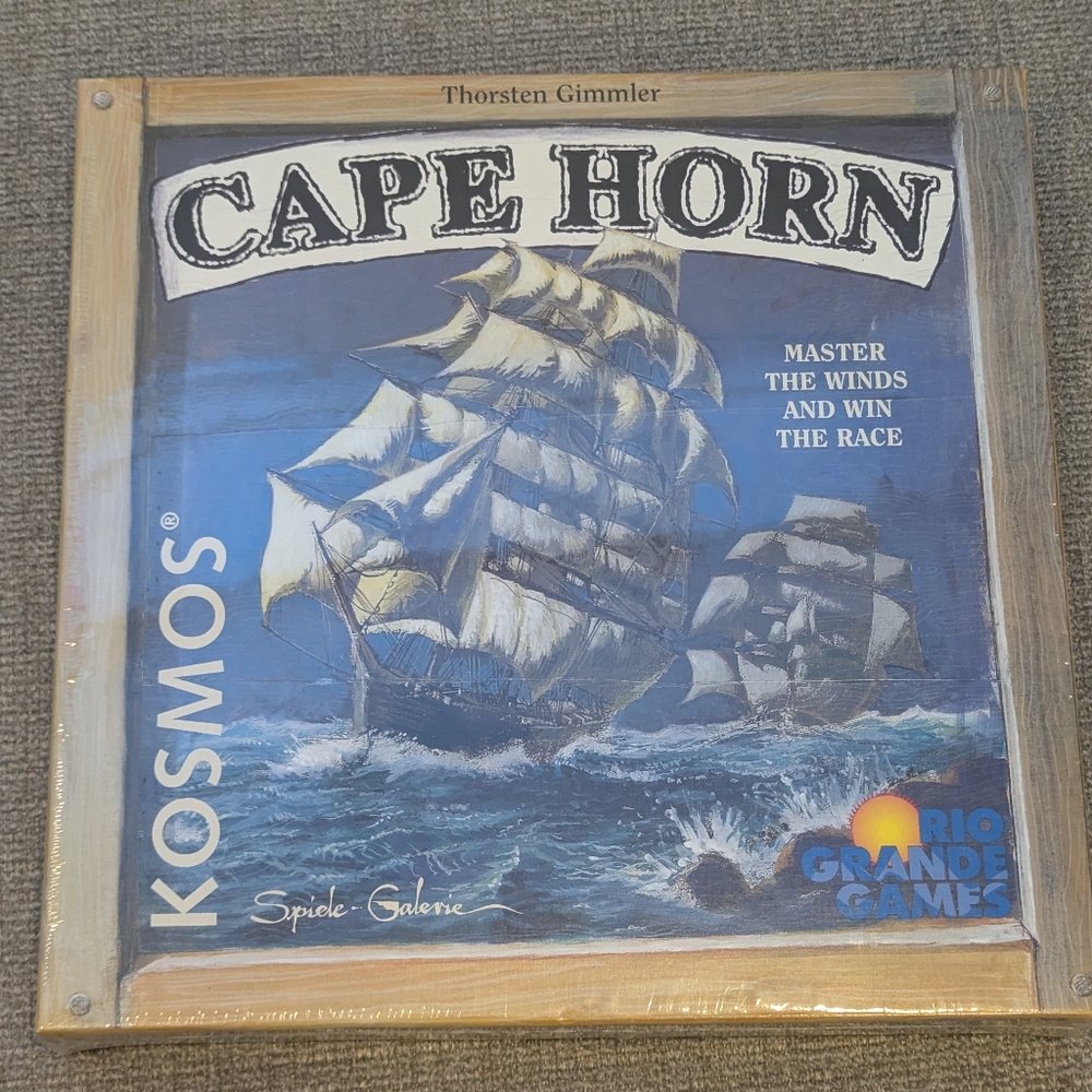 Cape Horn Board Game – Rio Grande Games, Nautical Race Strategy New Sealed